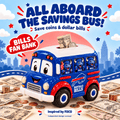 BFBL School Bus Piggy Bank DNBN