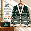MHC Check Wool Blend Cardigan DNBN