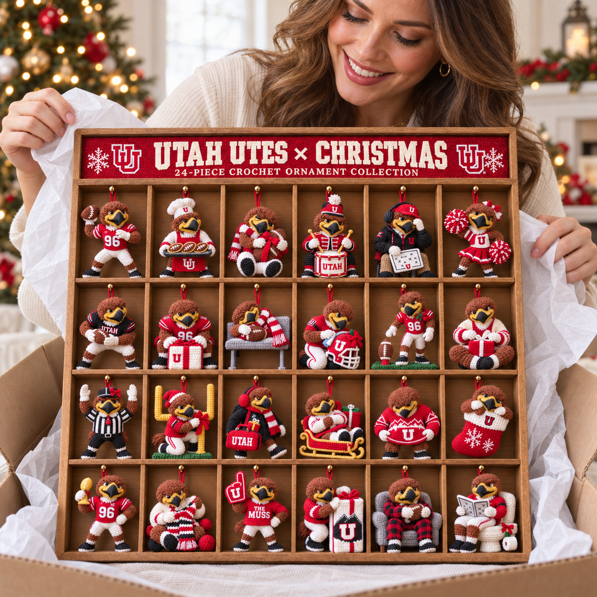 UTAH CHRISTMAS MISCHIEF CROCHET COLLECTION HQH