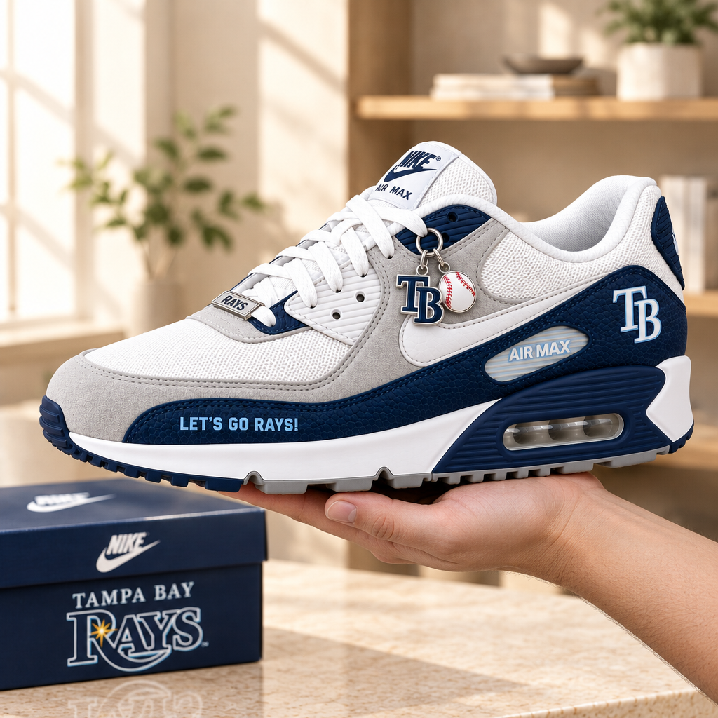 Tampa Bay Rays Premium Low-Top Sneakers