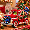 BFBL Cozy Christmas Holiday Truck Decor PNPA