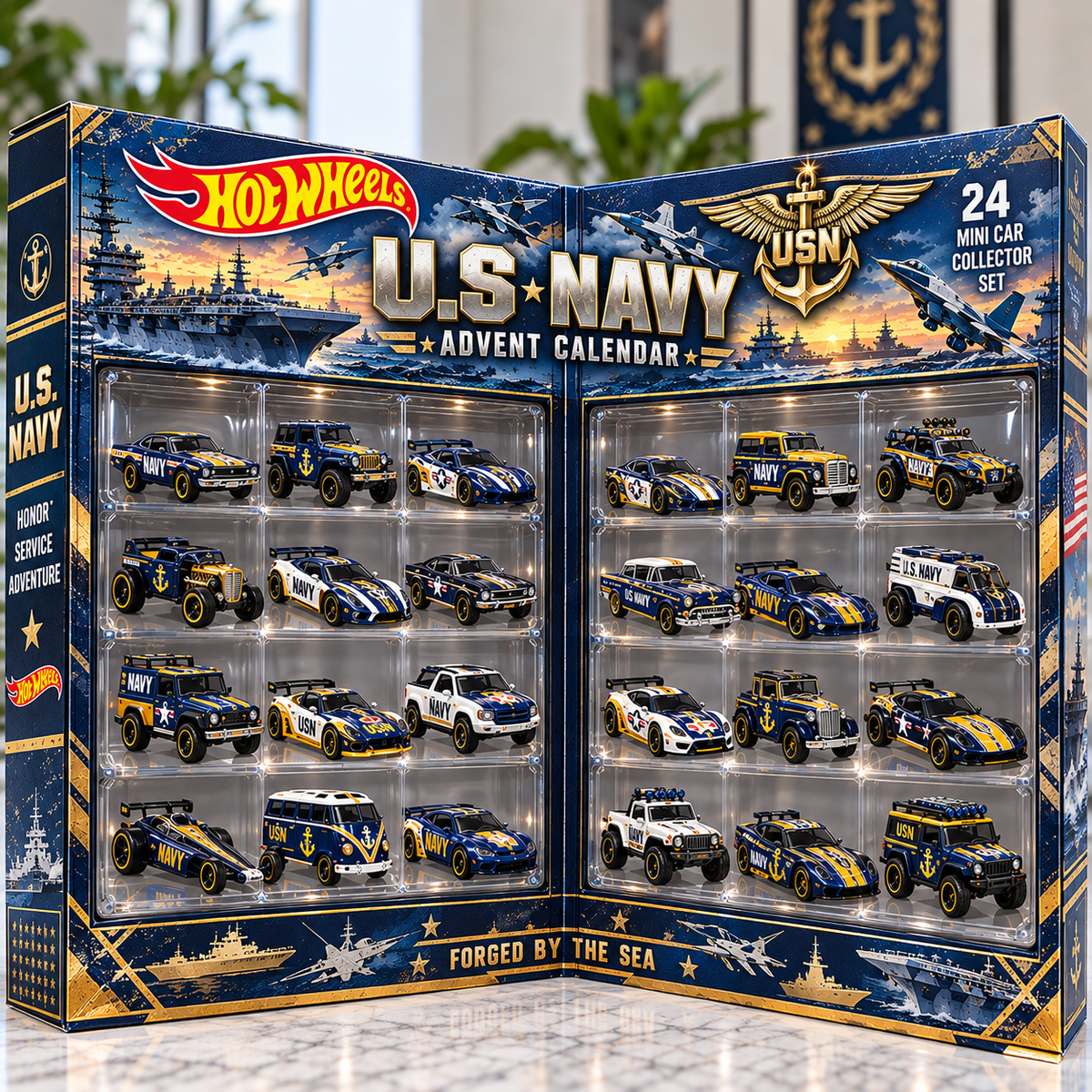USNV Premium Mini Car Advent Calendar NTNA