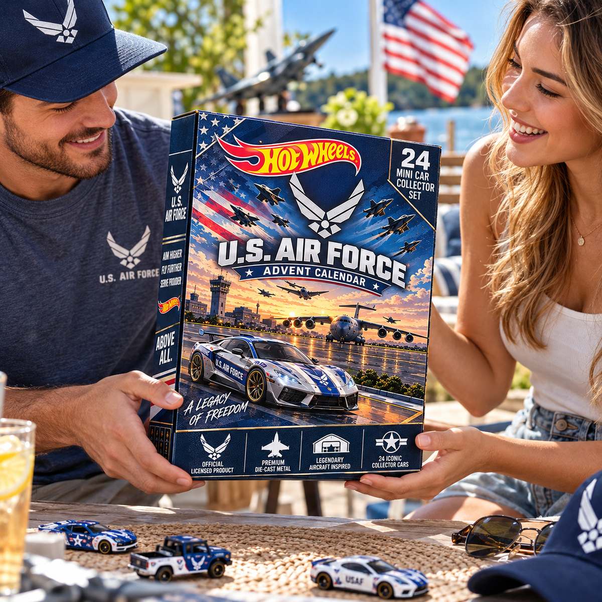 USAF Premium Mini Car Advent Calendar NTNA
