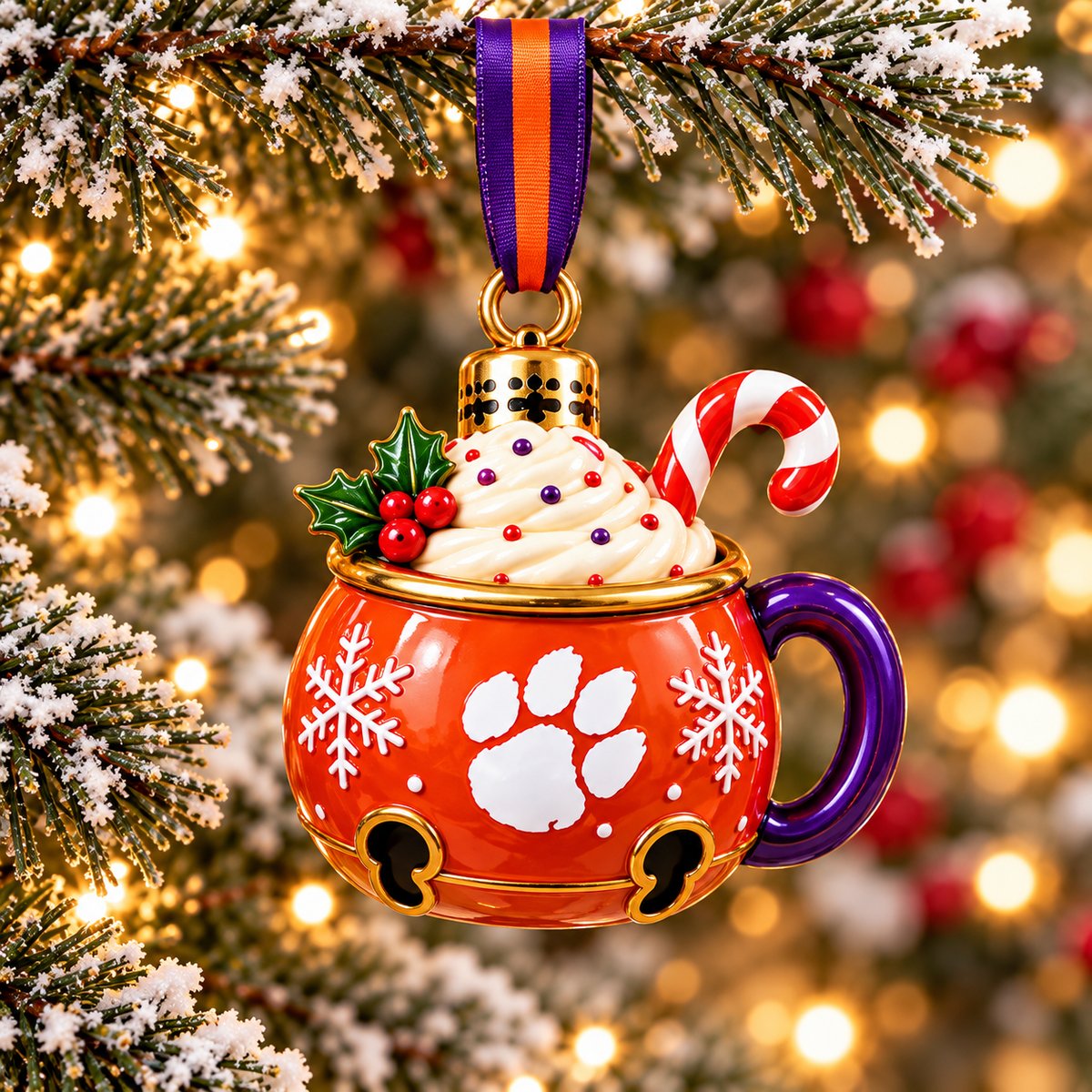 Premium CTFB Christmas Bell Ornament PVNA