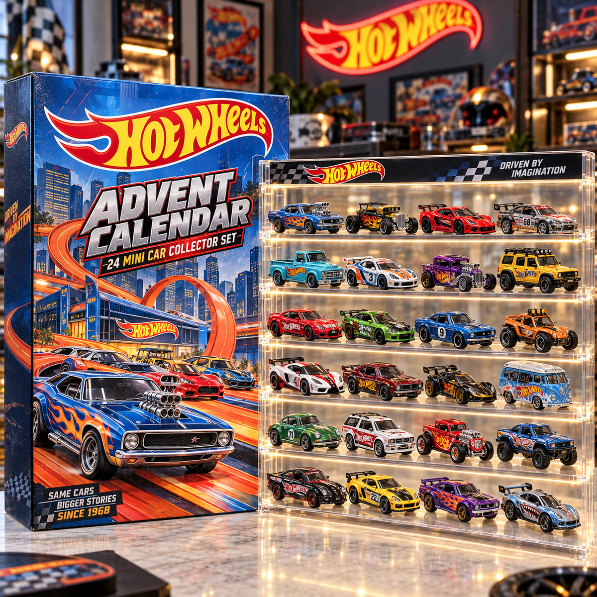 HTW Premium Mini Car Advent Calendar PDL