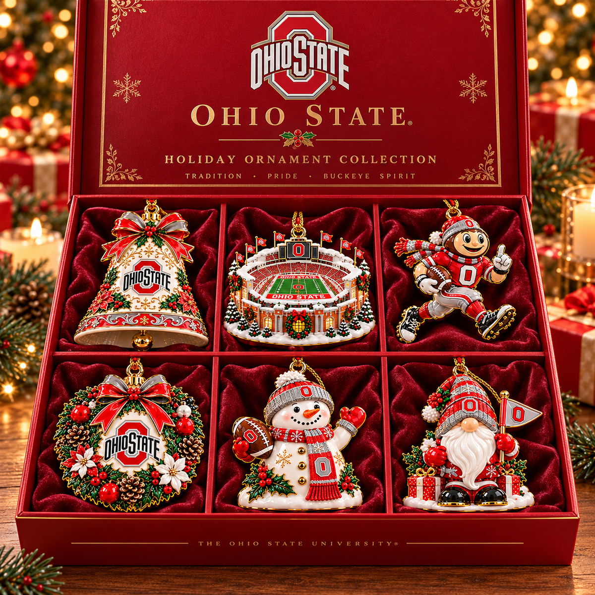 OSB Premium Christmas Tree Ornament Set BMD