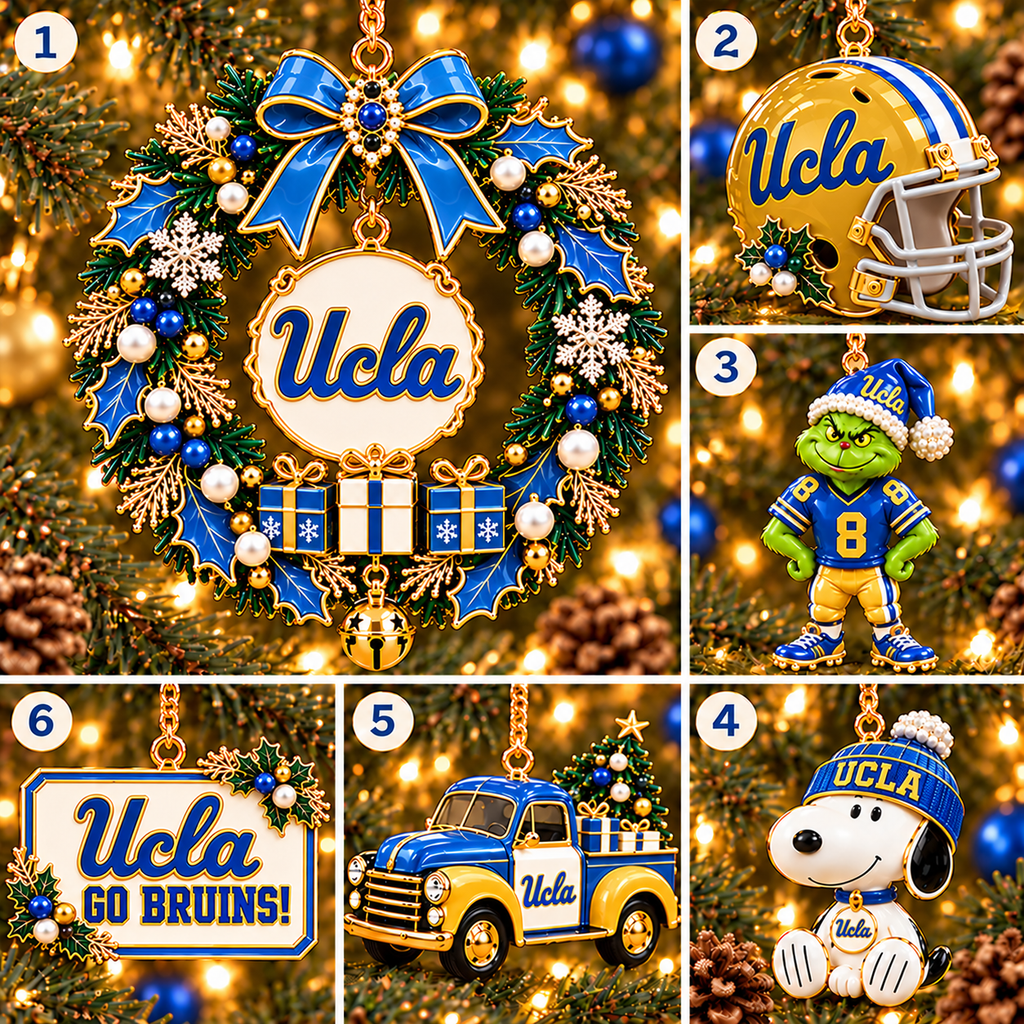 UCLA Christmas Ornament PNPA