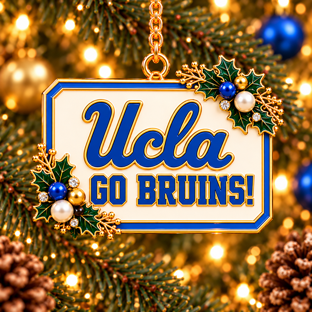 UCLA Christmas Ornament PNPA