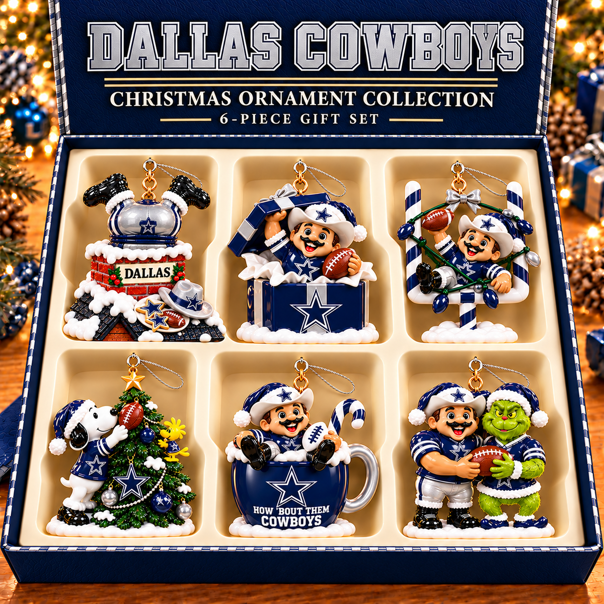 DLCB Premium Christmas Tree Ornament Set TMH