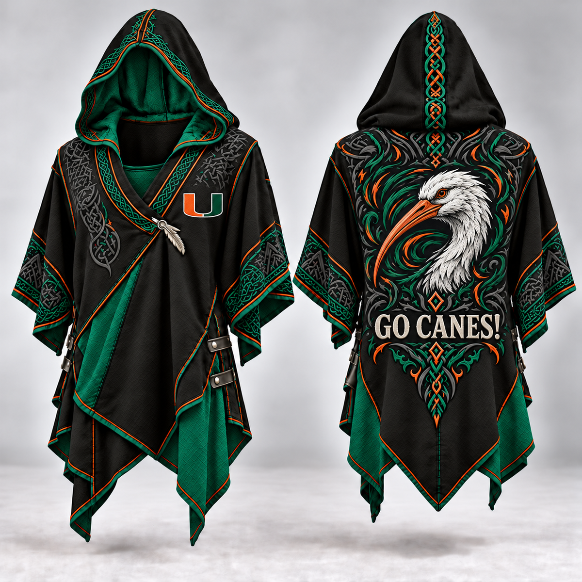 MHC Gothic Viking Hooded Poncho PNPA