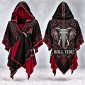ACT Gothic Viking Hooded Poncho PNPA