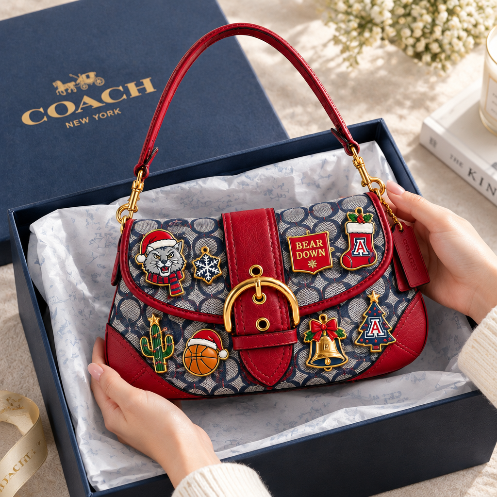 Arizona Wildcats Soho Bag With Charm