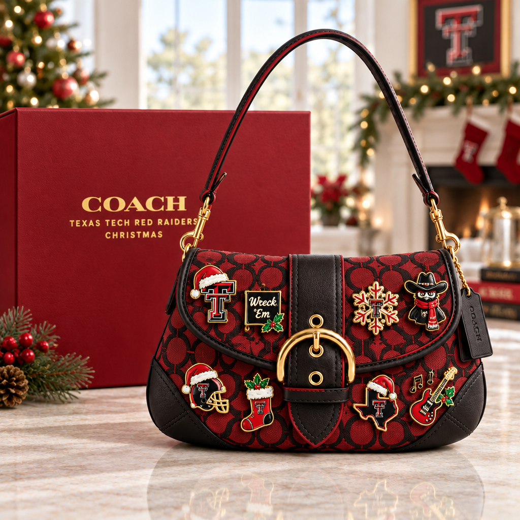 Texas Tech Red Raiders Soho Bag With Charm