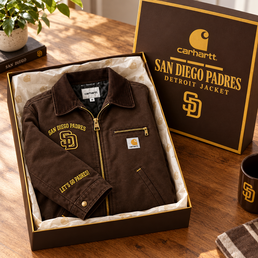 Padres Teamwear Embroidered Detroit Jacket