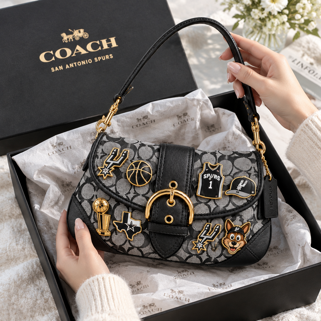 San Antonio Spurs Soho Bag With Charm