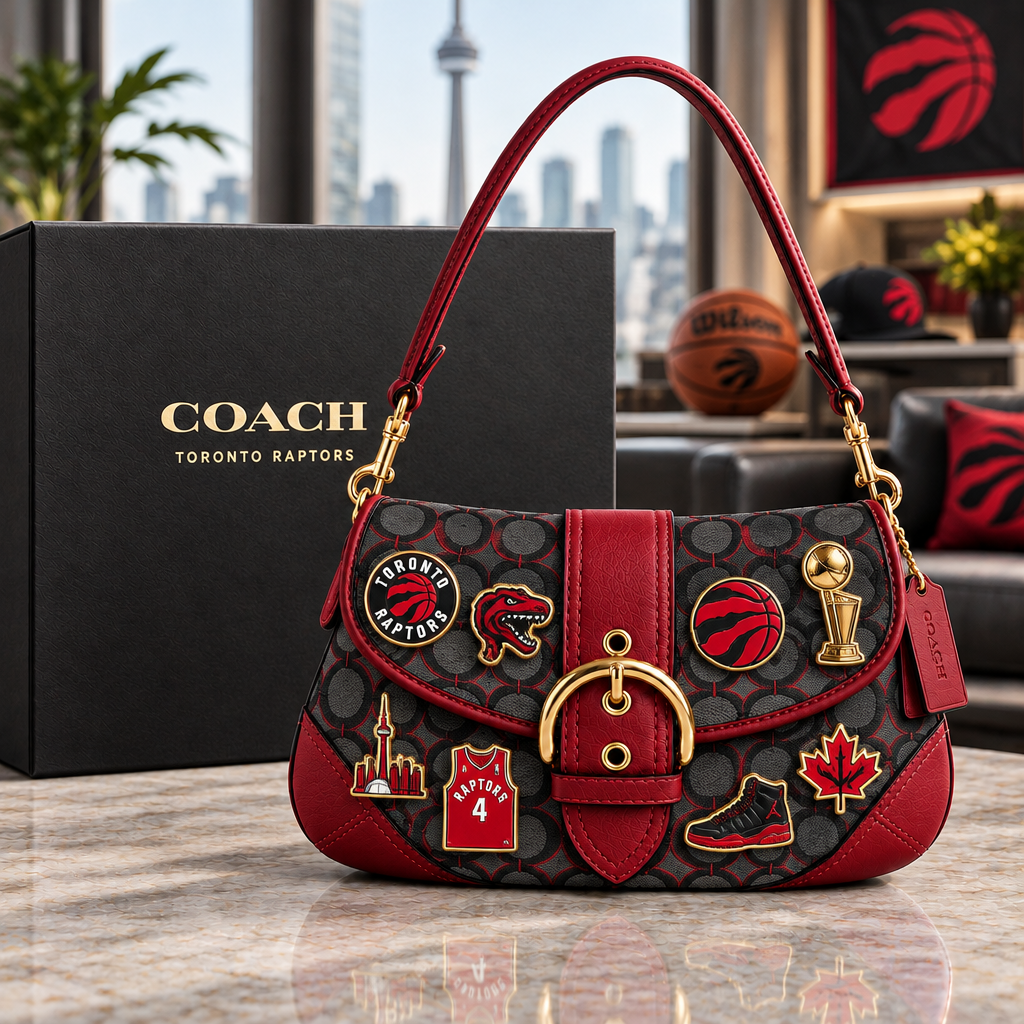 Toronto Raptors Soho Bag With Charm