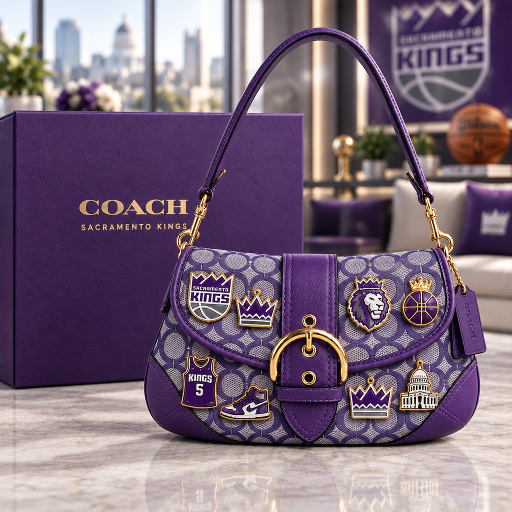 Sacramento Kings Soho Bag With Charm