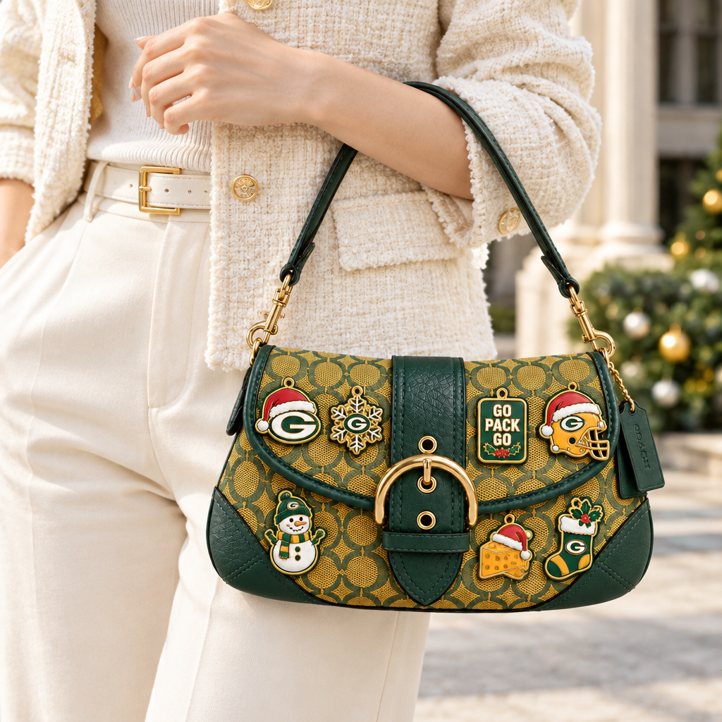 Green Bay Packers Soho Bag With Charm