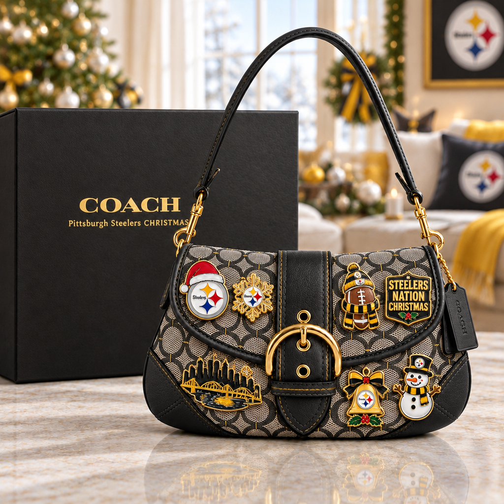 Pittsburgh Steelers Soho Bag With Charm