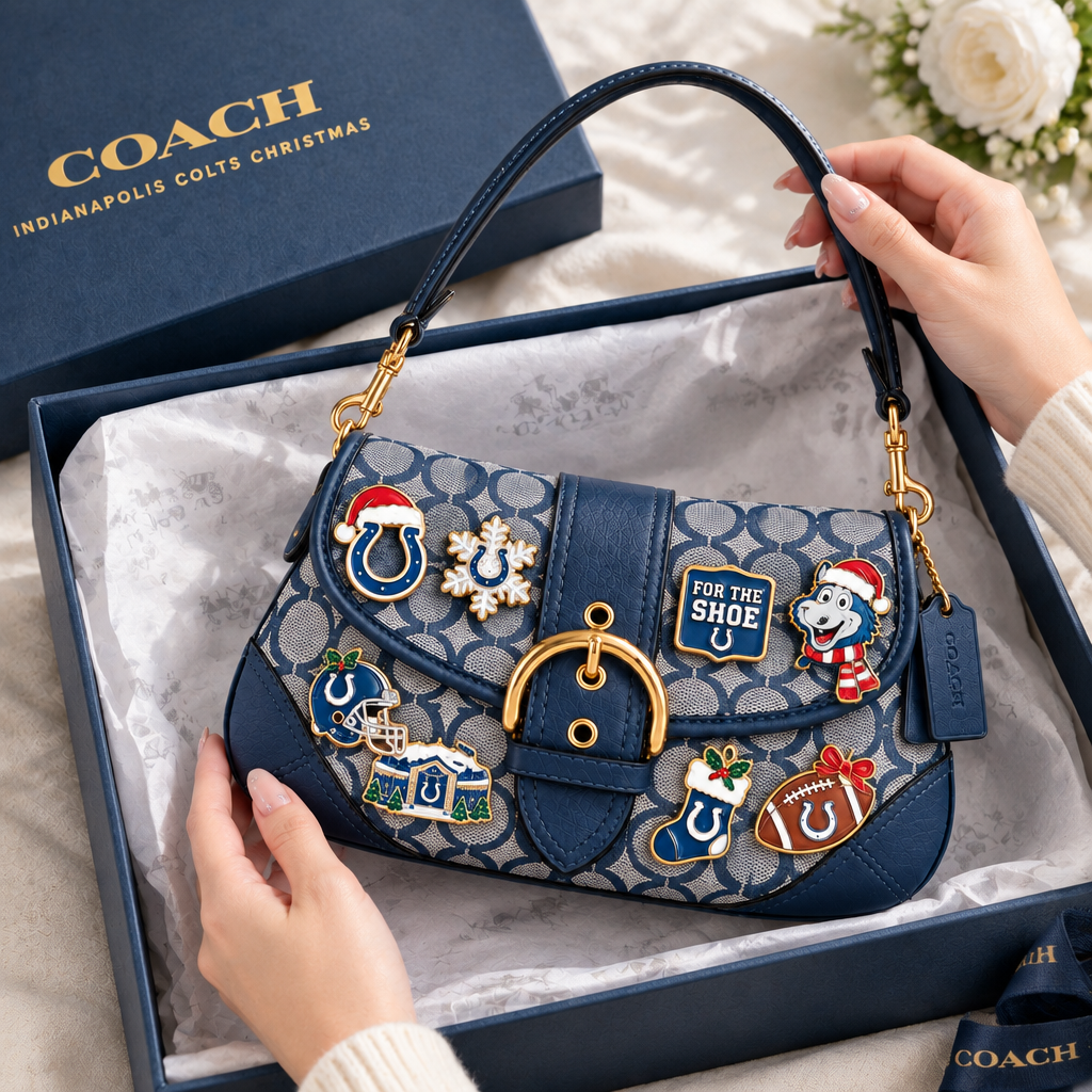 Indianapolis Colts Soho Bag With Charm